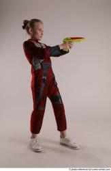 DENISA PILOT STANDING POSE WITH GUN 3